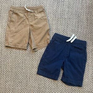 Two pair of boys size 5/5T school uniform shorts